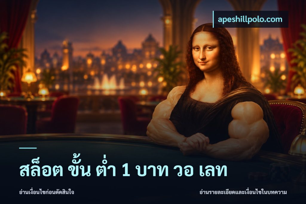 สล็อต ขั้น ต่ํา 1 บาท วอ เลท