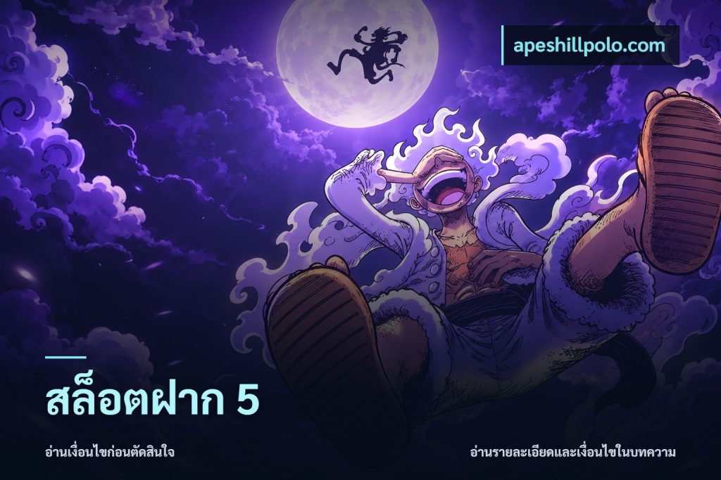 สล็อตฝาก 5