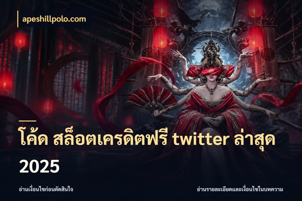 โค้ด สล็อตเครดิตฟรี twitter ล่าสุด 2025 เครดิตแต่ละรูปแบบมีมุมไหนให้ดู สไตล์ apeshillpolo.com