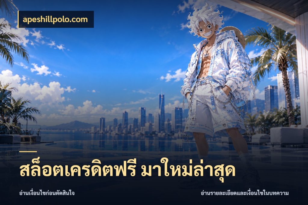 สล็อตเครดิตฟรี มาใหม่ล่าสุด apeshillpolo.com เครดิตแต่ละรูปแบบมีมุมไหนให้ดู