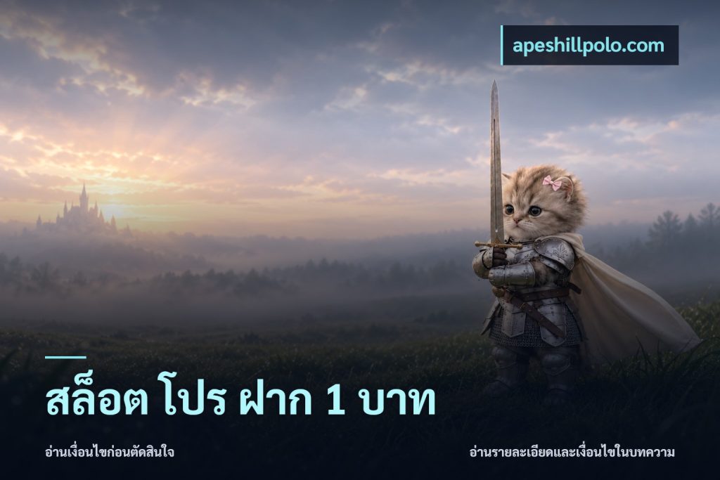 สล็อต โปร ฝาก 1 บาท
