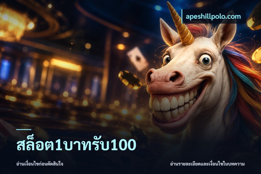 สล็อต1บาทรับ100