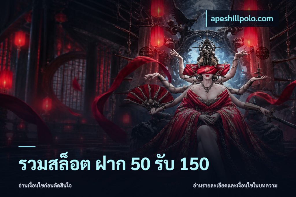 รวมสล็อต ฝาก 50 รับ 150