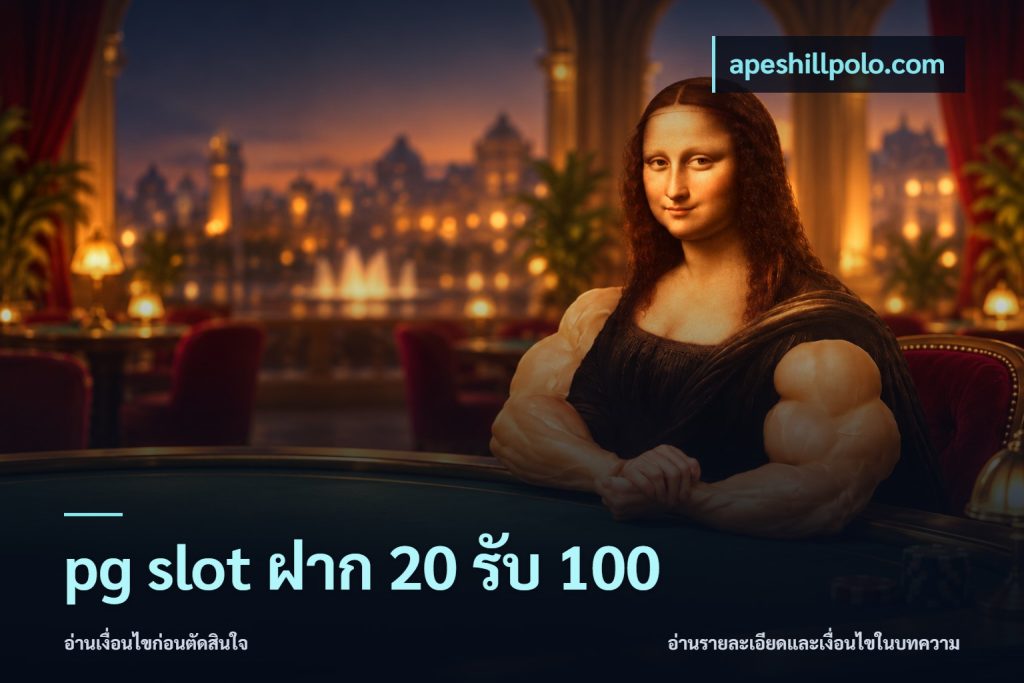 pg slot ฝาก 20 รับ 100