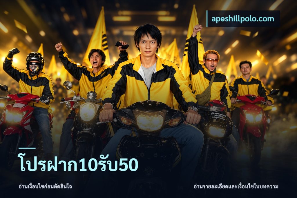 โปรฝาก10รับ50