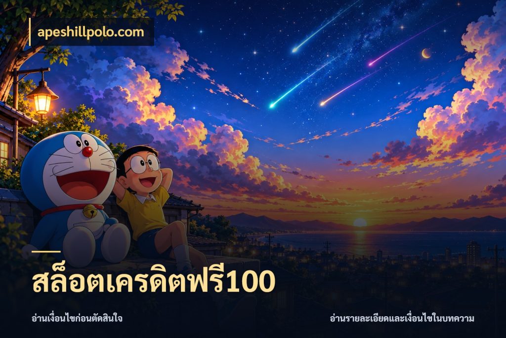 สล็อตเครดิตฟรี100 apeshillpolo.com ชนิดเครดิตกับสิทธิ์ที่คุณอยากรู้