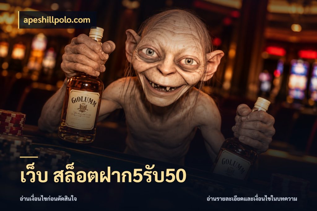 เว็บ สล็อตฝาก5รับ50 apeshillpolo.com สายโบนัสเลือกจังหวะสนุกได้อย่างไร