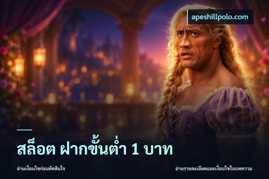 สล็อต ฝากขั้นต่ำ 1 บาท