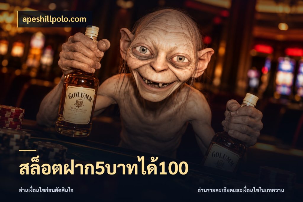 สล็อตฝาก5บาทได้100 รูปแบบโบนัสกับสิทธิ์ของสายเกม สไตล์ apeshillpolo.com