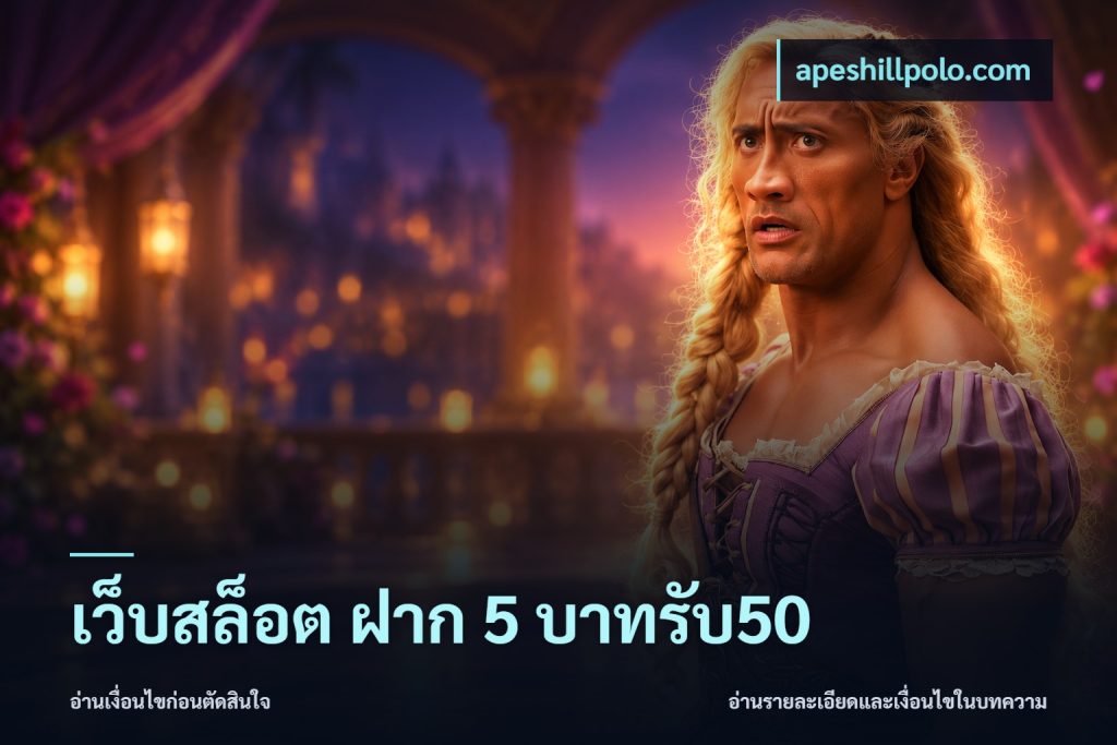 เว็บสล็อต ฝาก 5 บาทรับ50