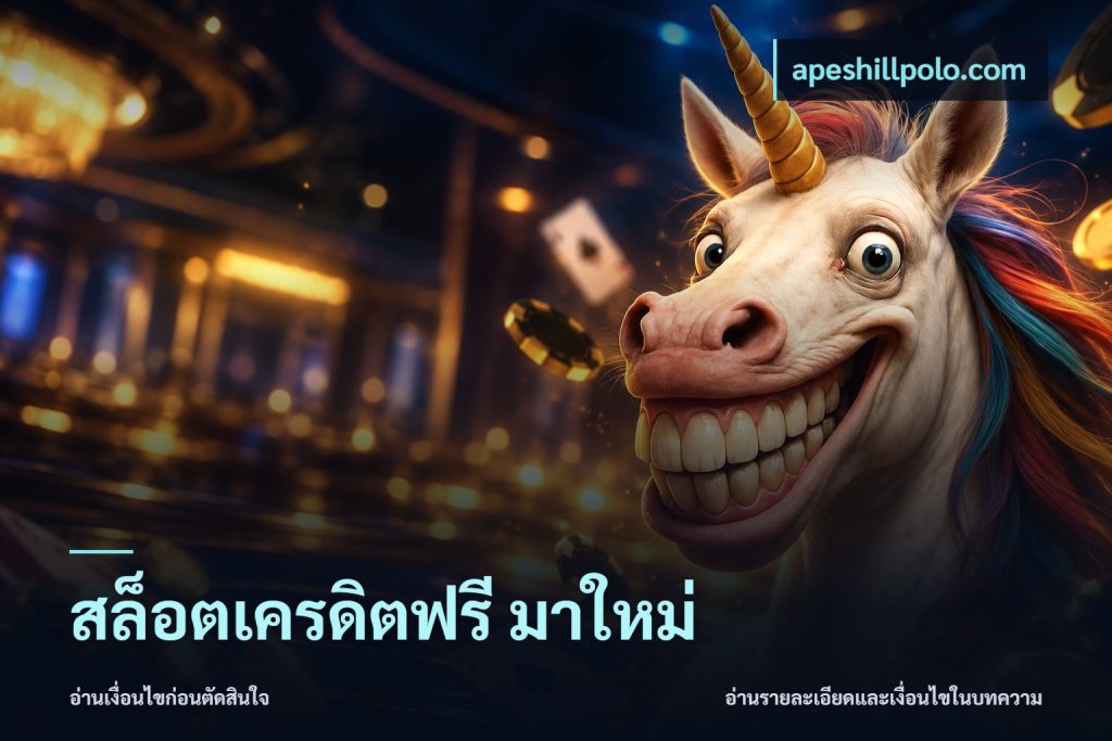 สล็อตเครดิตฟรี มาใหม่
