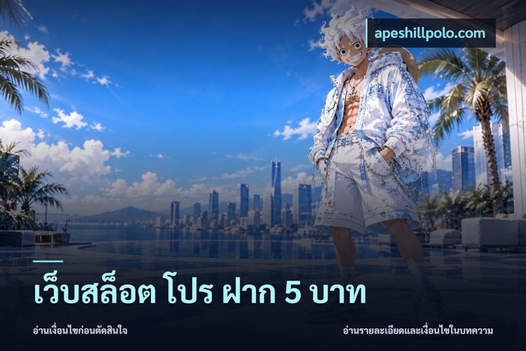เว็บสล็อต โปร ฝาก 5 บาท