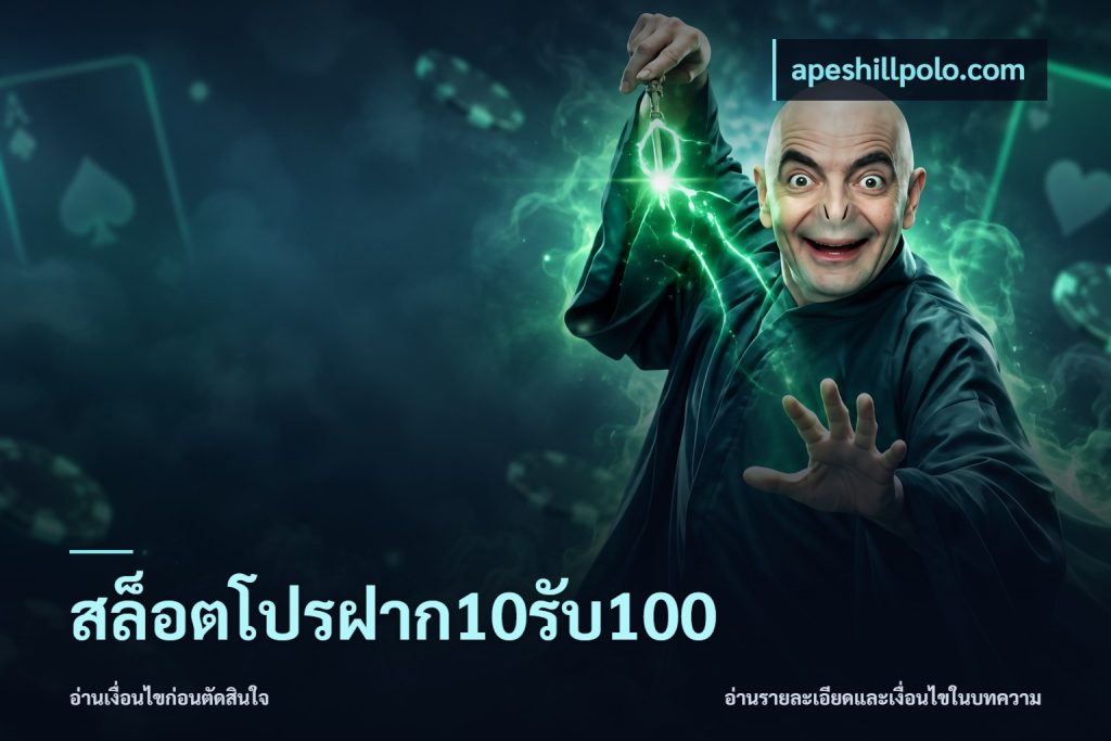 สล็อตโปรฝาก10รับ100