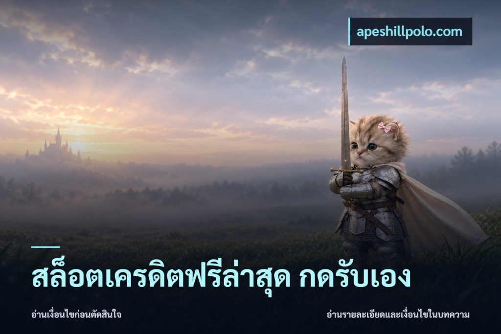 สล็อตเครดิตฟรีล่าสุด กดรับเอง