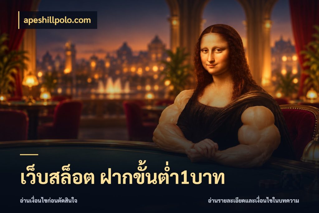 เว็บสล็อต ฝากขั้นต่ำ1บาท ยอดเริ่มต้นน่าจับตากับสิทธิ์ที่เกี่ยวข้อง ในมุม apeshillpolo.com