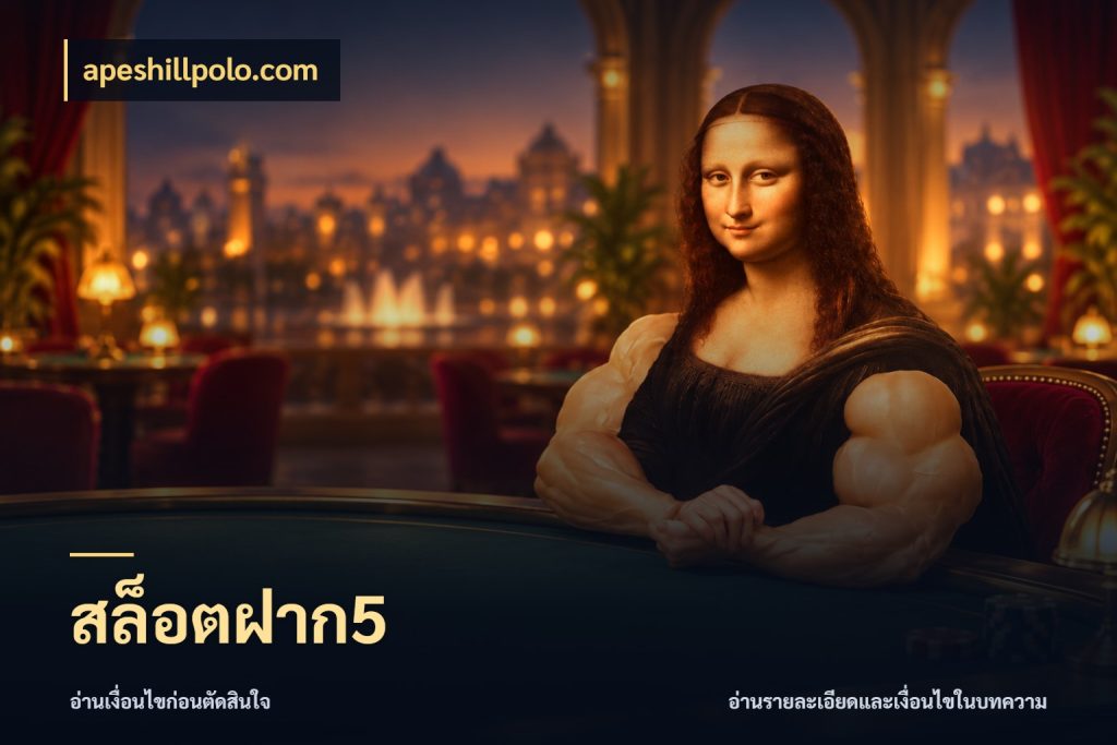 สล็อตฝาก5 เงินตั้งต้นกับความสนุกที่คุณกำหนด ในมุม apeshillpolo.com