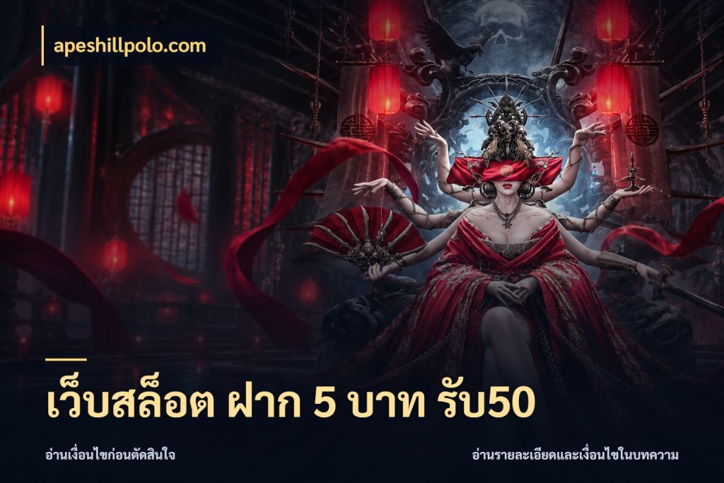 เว็บสล็อต ฝาก 5 บาท รับ50 apeshillpolo.com จับประเด็นยอดรับก่อนเลือกความสนุก