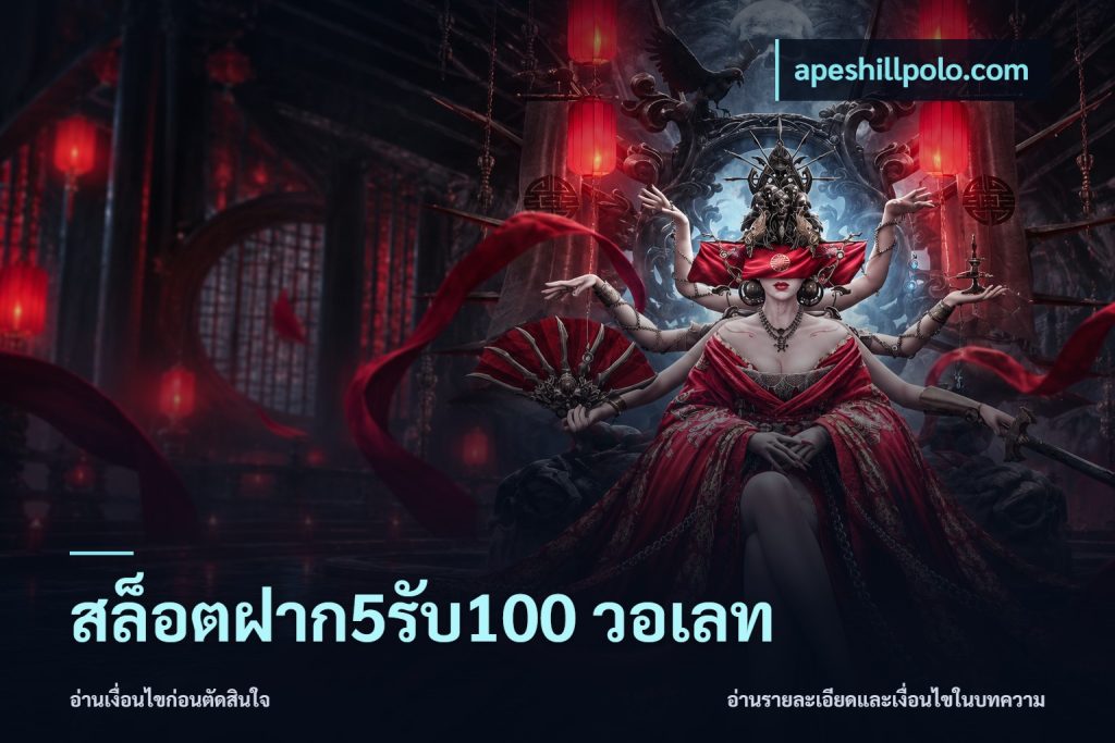 สล็อตฝาก5รับ100 วอเลท