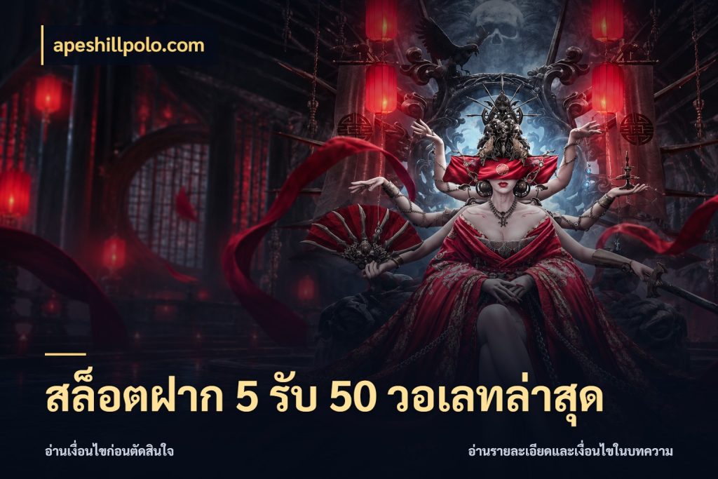 สล็อตฝาก 5 รับ 50 วอเลทล่าสุด จุดเด่นของเครดิตที่คนชอบเกมอยากรู้ ในมุม apeshillpolo.com