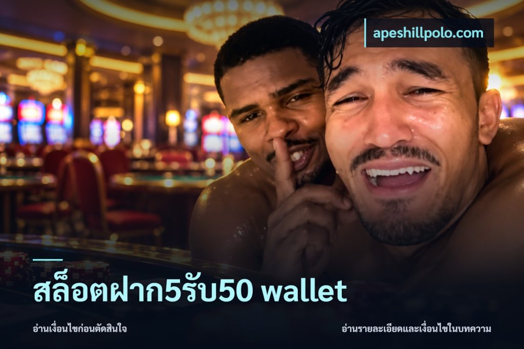 สล็อตฝาก5รับ50 wallet