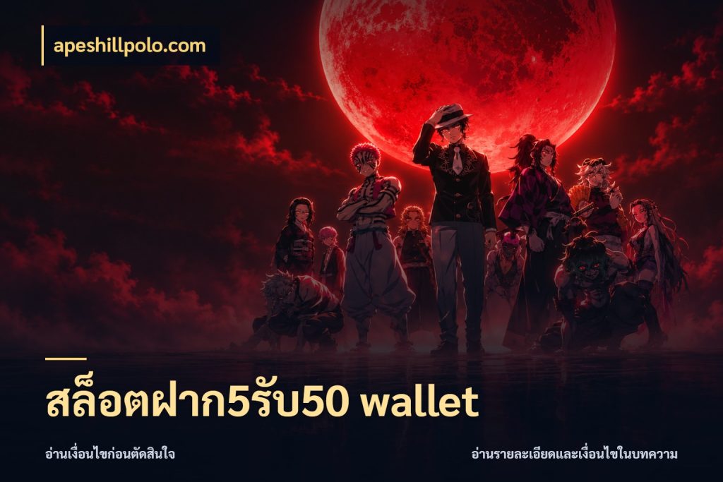 สล็อตฝาก5รับ50 wallet โปรยอดรับที่สายเกมสนใจ ในมุม apeshillpolo.com
