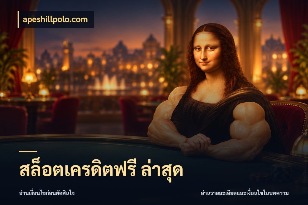 สล็อตเครดิตฟรี ล่าสุด สิทธิ์ที่สายโบนัสสนใจกับวิธีรับ กับ apeshillpolo.com