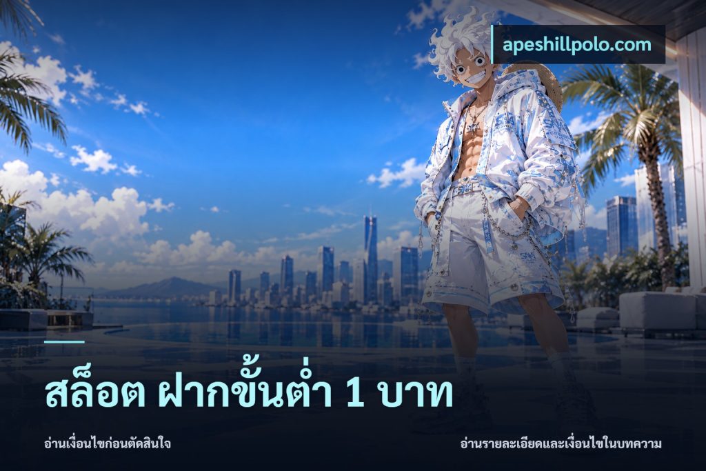 สล็อต ฝากขั้นต่ํา 1 บาท