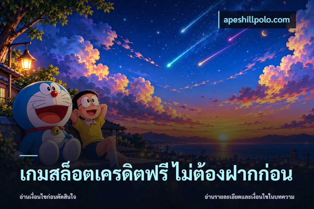 เกมสล็อตเครดิตฟรี ไม่ต้องฝากก่อน