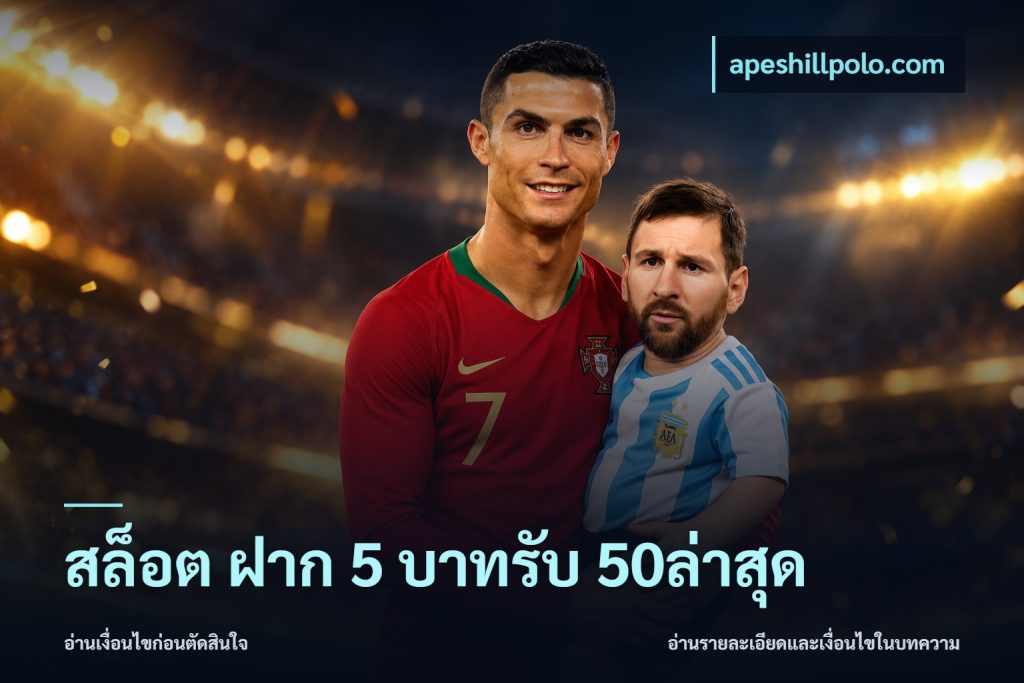 สล็อต ฝาก 5 บาทรับ 50ล่าสุด
