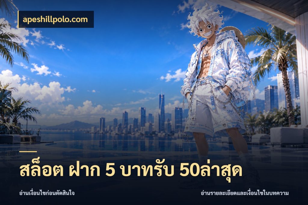 สล็อต ฝาก 5 บาทรับ 50ล่าสุด จับคู่โบนัสกับสไตล์เกมที่ชอบ สไตล์ apeshillpolo.com