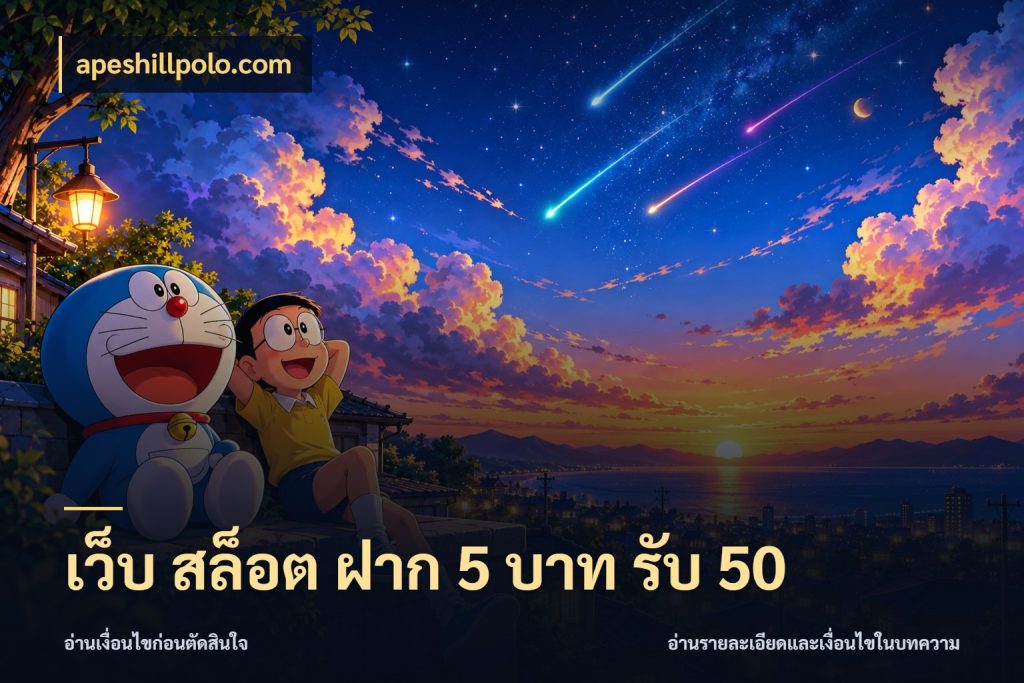 เว็บ สล็อต ฝาก 5 บาท รับ 50 สนุกกับตัวเลือกโปรในสไตล์ของคุณ กับ apeshillpolo.com