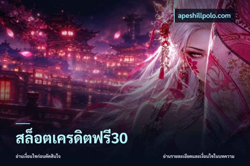 สล็อตเครดิตฟรี30