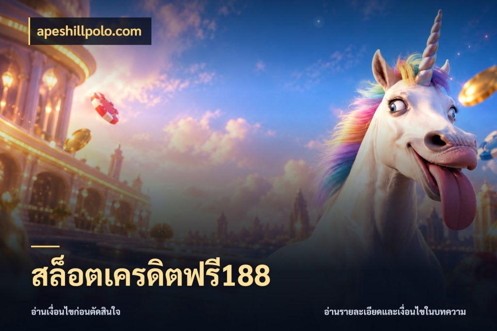 สล็อตเครดิตฟรี188 สายโบนัสเลือกมุมเครดิตให้ตรงสไตล์ สไตล์ apeshillpolo.com