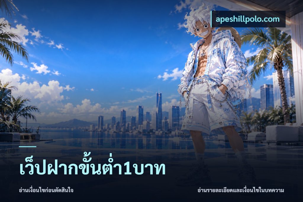 เว็ปฝากขั้นต่ำ1บาท