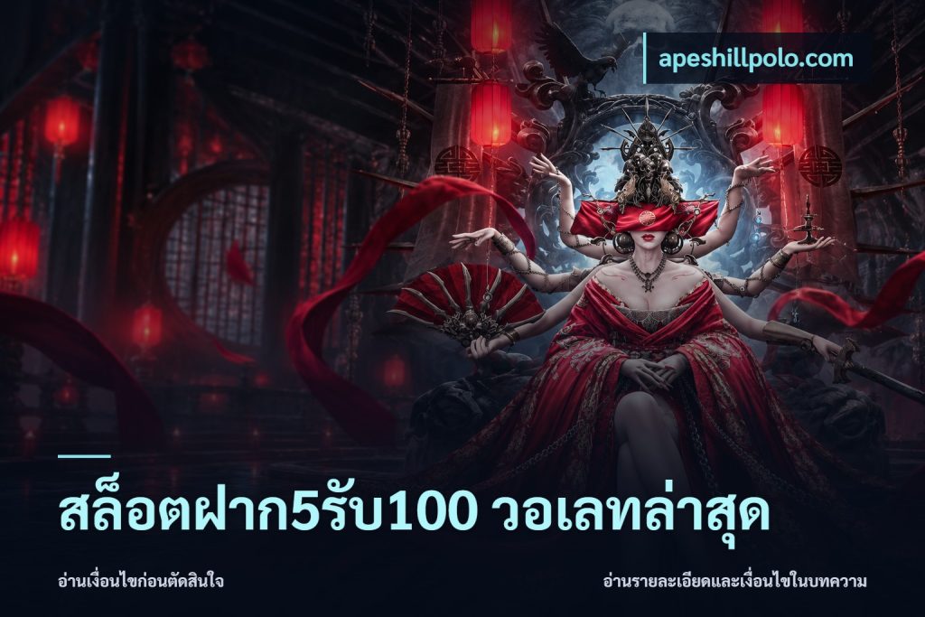 สล็อตฝาก5รับ100 วอเลทล่าสุด
