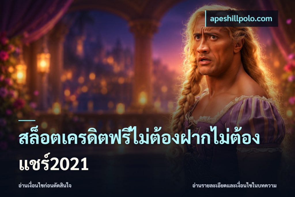 สล็อตเครดิตฟรีไม่ต้องฝากไม่ต้องแชร์2021