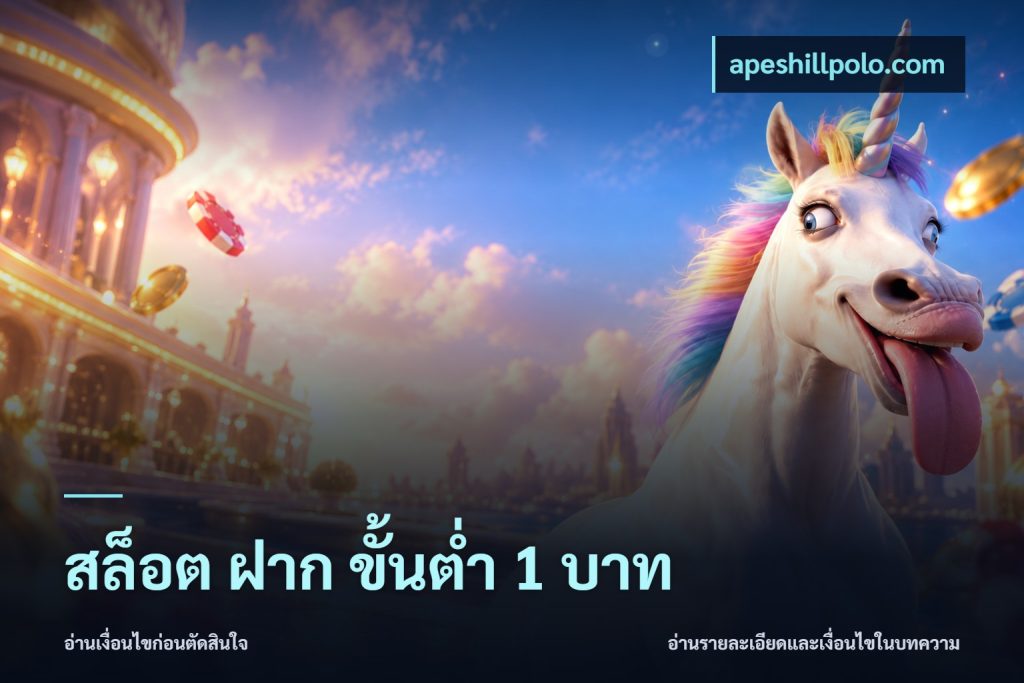 สล็อต ฝาก ขั้นต่ำ 1 บาท