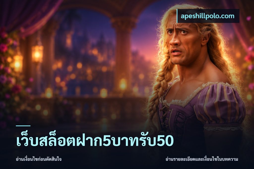 เว็บสล็อตฝาก5บาทรับ50