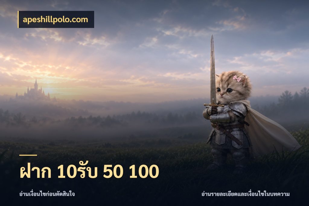 ฝาก 10รับ 50 100 โปรกับเกมที่ชอบเลือกให้ตรงสไตล์ สไตล์ apeshillpolo.com
