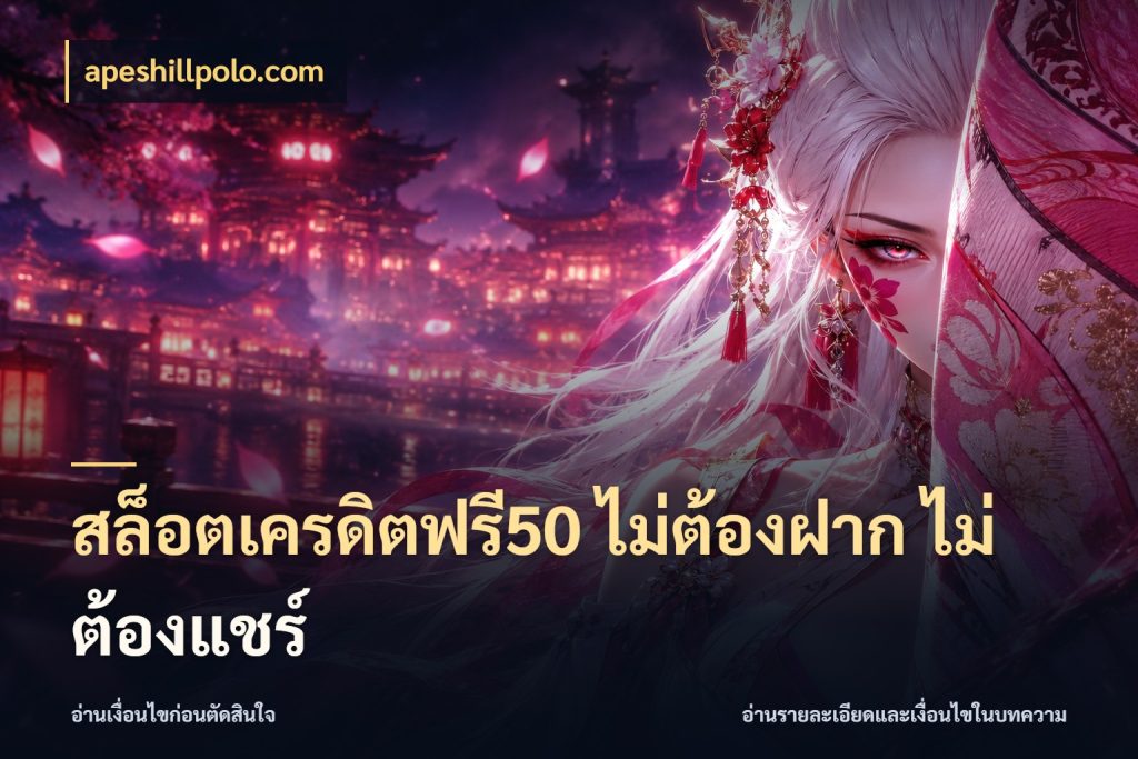 สล็อตเครดิตฟรี50 ไม่ต้องฝาก ไม่ต้องแชร์ apeshillpolo.com ชนิดเครดิตกับสิทธิ์ที่คุณอยากรู้