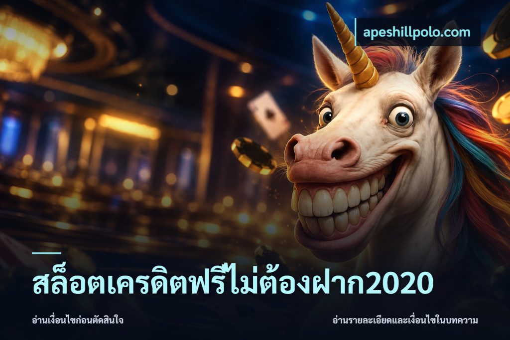 สล็อตเครดิตฟรีไม่ต้องฝาก2020
