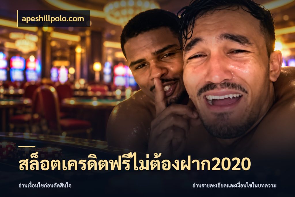 สล็อตเครดิตฟรีไม่ต้องฝาก2020 เปิดประเด็นเครดิตฟรีสำหรับคนชอบลุ้น สไตล์ apeshillpolo.com