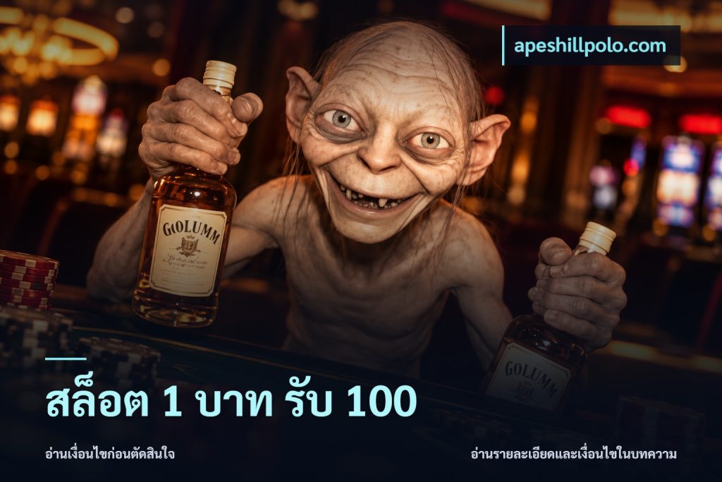 สล็อต 1 บาท รับ 100