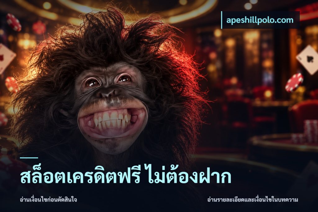 สล็อตเครดิตฟรี ไม่ต้องฝาก