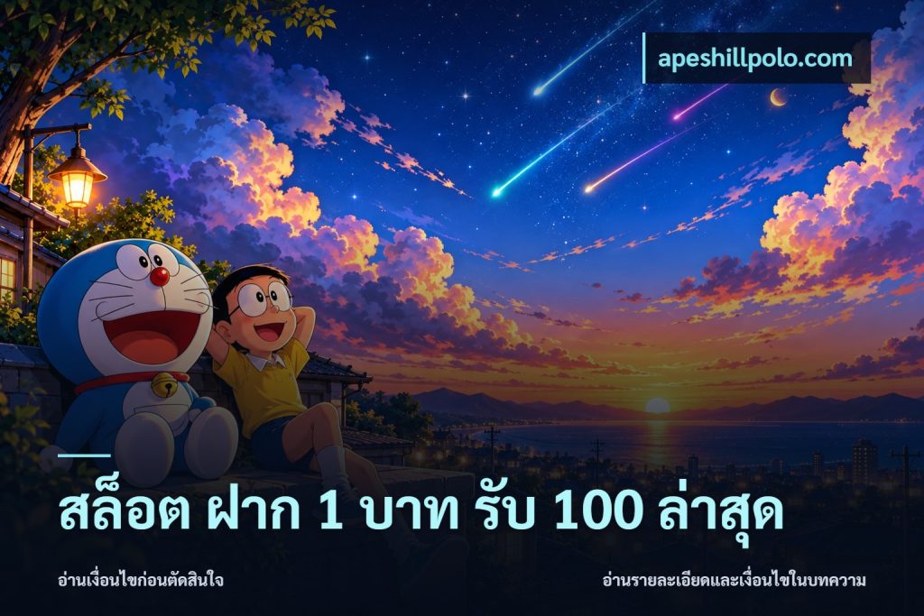 สล็อต ฝาก 1 บาท รับ 100 ล่าสุด