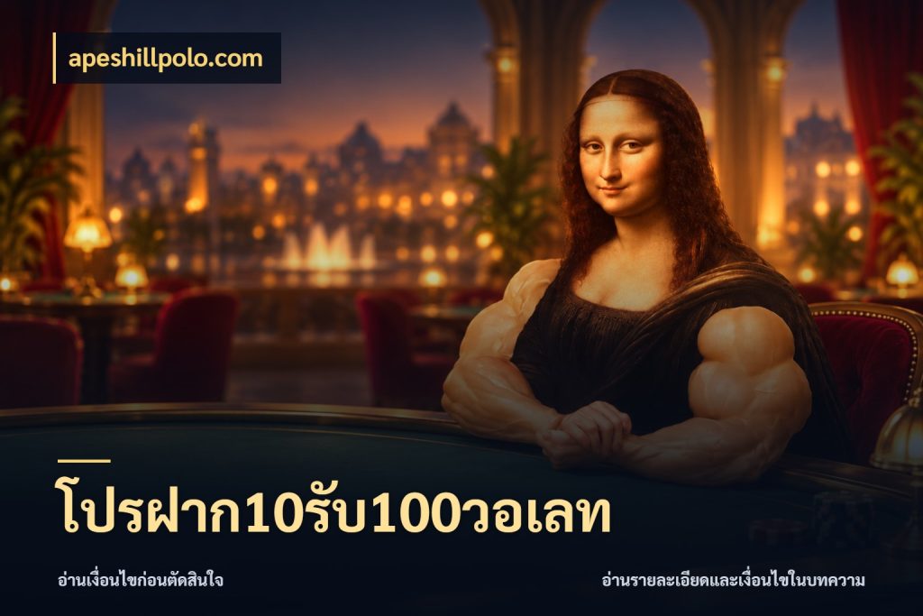 โปรฝาก10รับ100วอเลท apeshillpolo.com เครดิตกับรูปแบบโปรที่ตรงใจ