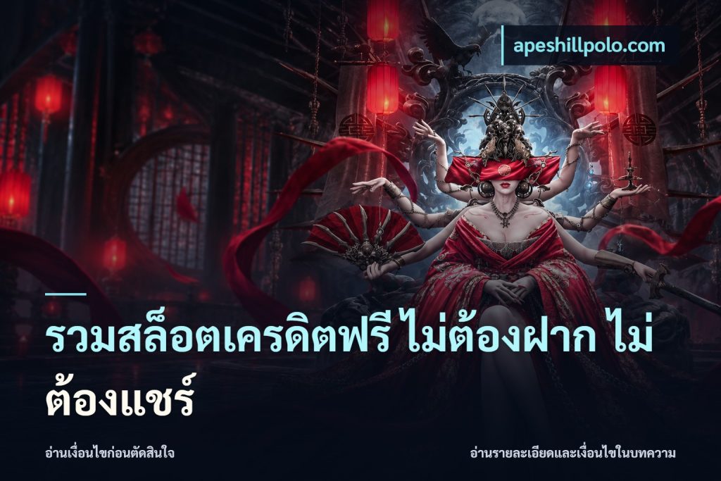 รวมสล็อตเครดิตฟรี ไม่ต้องฝาก ไม่ต้องแชร์