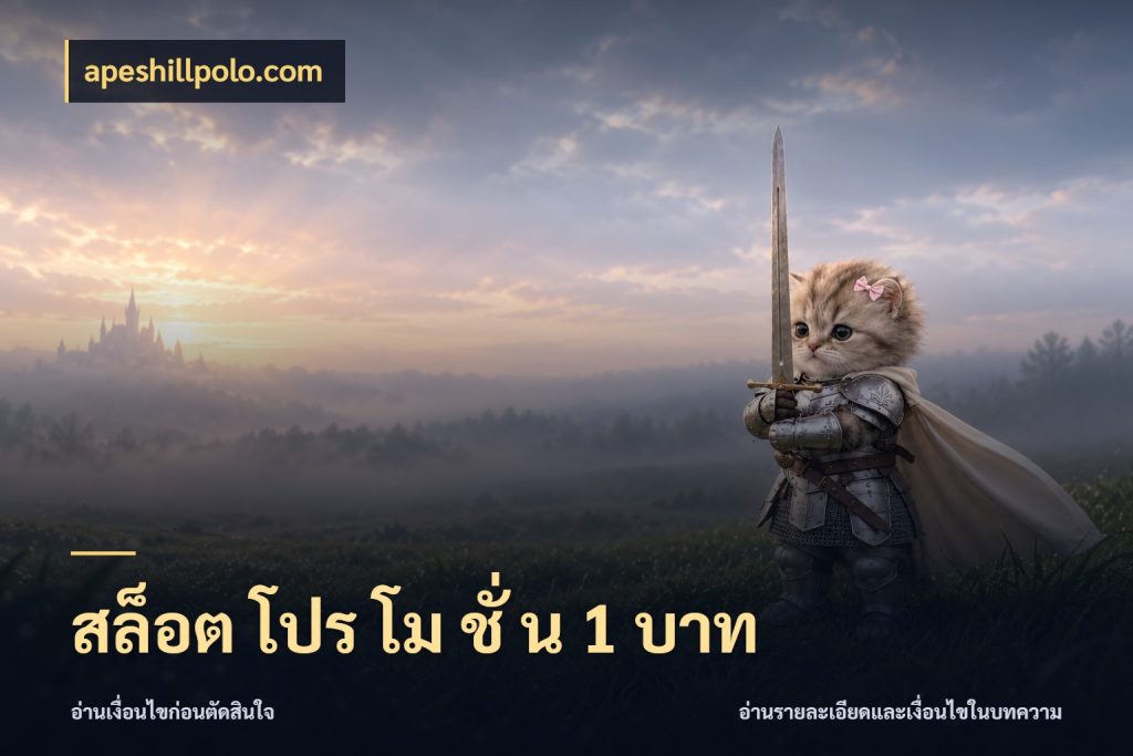 สล็อต โปร โม ชั่ น 1 บาท จัดจังหวะสนุกให้เข้ากับงบที่ตั้งไว้ กับ apeshillpolo.com