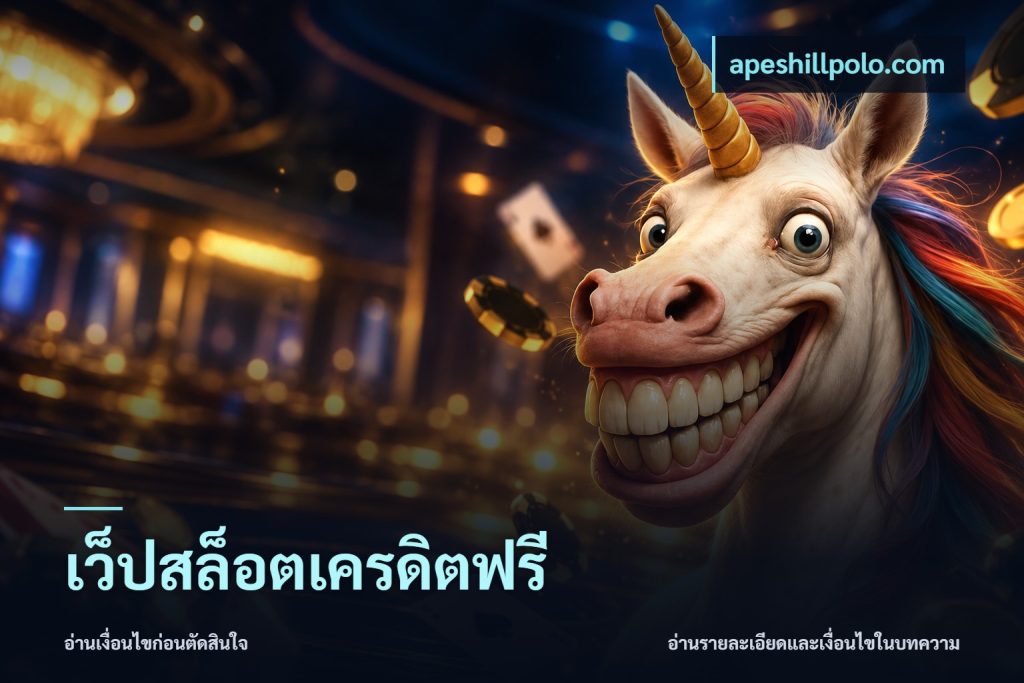 เว็ปสล็อตเครดิตฟรี