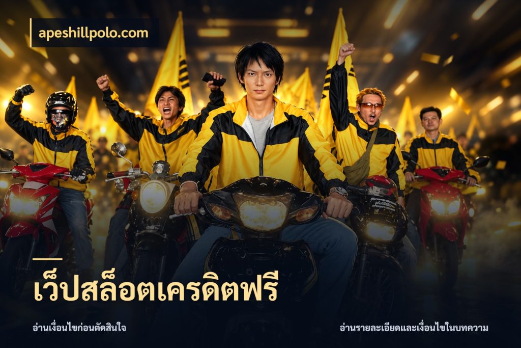 เว็ปสล็อตเครดิตฟรี จากชื่อเครดิตฟรีสู่ความสนุกที่เข้าใจได้ กับ apeshillpolo.com